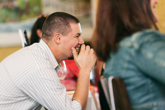 Shower: Bridesman Laughs At Party