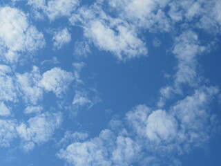 ein Herz aus Wolken, Schönwetterwolken