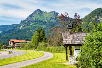 The Aggenstein in the Allgaeu Alps from the Tyrol, Austria