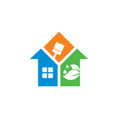 House Clean Vector , Real Estate Logo