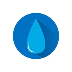 water flat icon vector illustration
