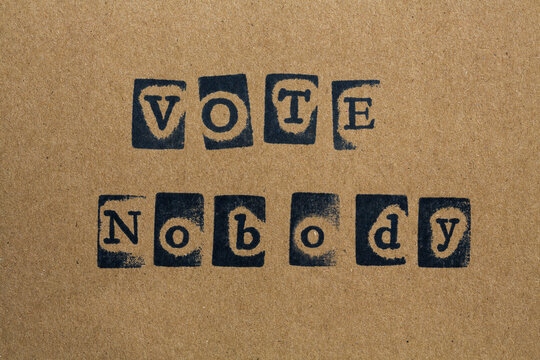 Vote sign
