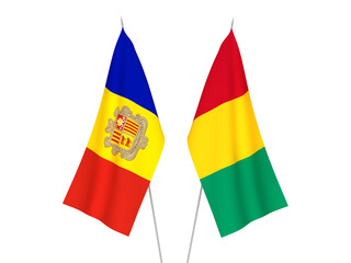 Andorra and Guinea flags