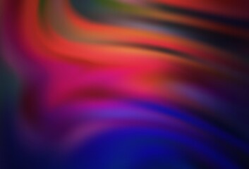 Dark Purple, Pink vector abstract blurred layout.