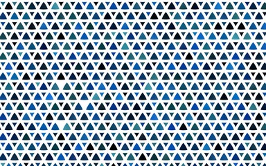 Light BLUE vector seamless background with triangles. Modern abstract illustration with colorful triangles. Design for textile, fabric, wallpapers.