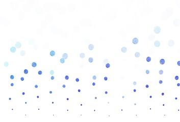 Light BLUE vector backdrop with dots.