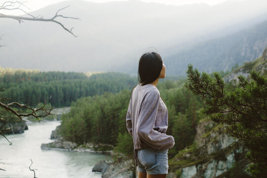 Cliff on the river