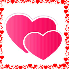 Valentine's Day Heart collection vector
