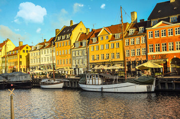 Nyhavn, Copenhagen, Denmark, 
