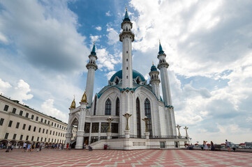 The Kul Sharif Mosque -- one of the largest mosques in Russia