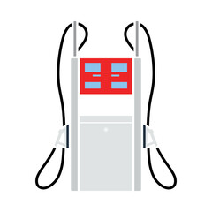 Fototapeta premium Fuel Station Icon