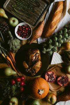 Layflat Thanksgiving Spread