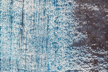 Rough texture background. Wall with white, blue and black colors 