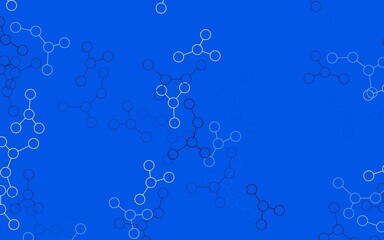 Light Gray vector texture with artificial intelligence concept.