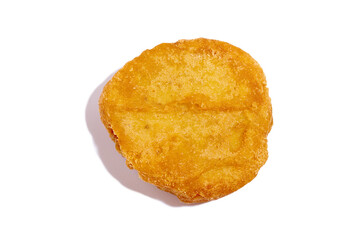 Chicken nuggets isolated on white background