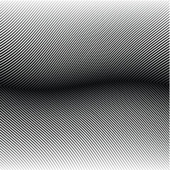 Abstract warped Diagonal Striped Background . Vector curved twisted slanting, waved lines texture