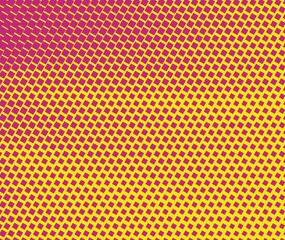 Colored halftone. Abstract multi-color texture. Gradient background. Chaotic elements. Background for the site. Template for printing on t-shirts, business cards, posters, fabric, wrapping paper
