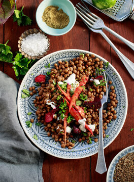 Lentil salad