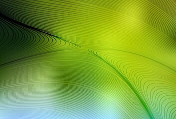 Light Green, Yellow vector pattern with lines.