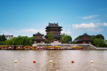 Wanghai Tower, Fengcheng River, Taizhou