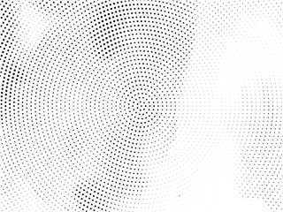 Abstract modern circular halftone design background