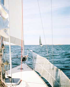Seascape from bow
