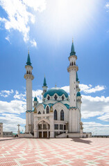 Fototapeta na wymiar Kul-Sharif-Mosque in Kazan