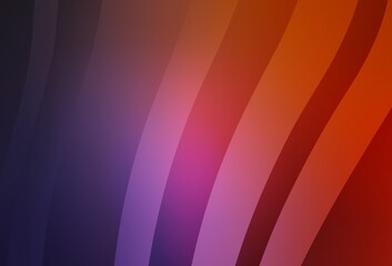 Dark Pink, Red vector colorful blur background.