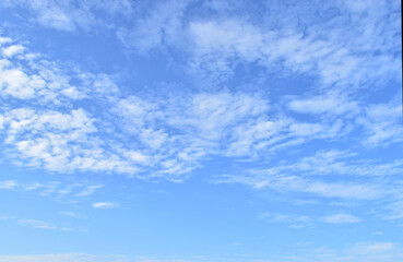 Fototapeta premium The vast blue sky and clouds sky