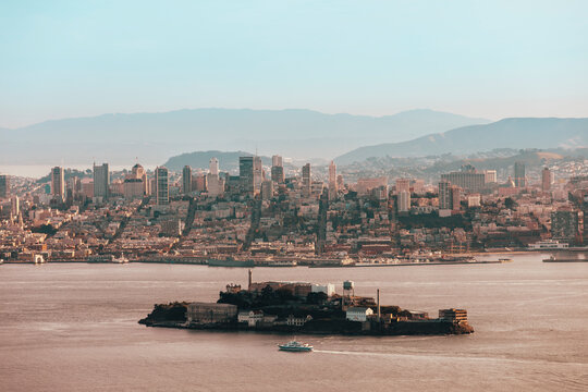 Alcatraz Island and San Francisco