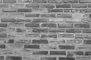 Black brick wall backgrounds, brick room, interior texture, wall background.