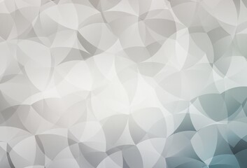 Light Gray vector polygon abstract layout.