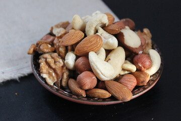 nuts in a bowl