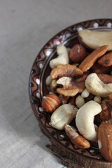 nuts in a bowl
