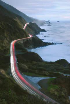 California Beach Traffic