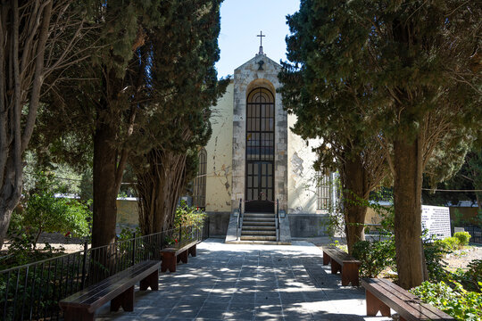 Katholische Kirche auf der Insel Kos, Kos-Stadt, &Auml;g&auml;is, Griechenland