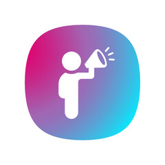 Business Announcement - Button