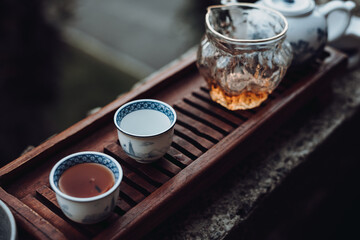 Chinese tea ceremony home