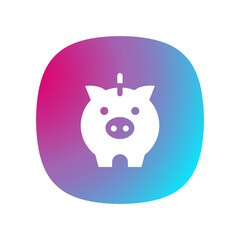 Piggy-Bank - Button