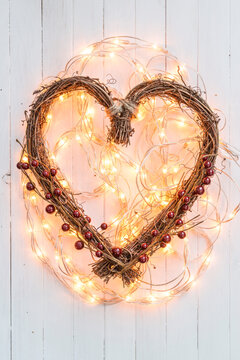 Heart shaped decoration