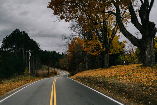 Rural New Hampshire Road