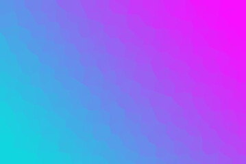 Cyan, Blue & Purple Smooth Blurred Low Poly Gradient Crystallize Background Illustration