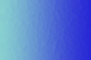 Light To Dark Blue Smooth Blurred Low Poly Gradient Crystallize Background Illustration