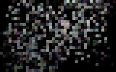 Dark Silver, Gray vector texture in rectangular style. Abstract gradient illustration with rectangles. Modern template for your landing page.