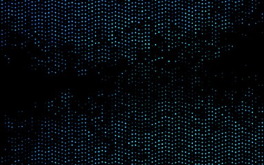 Dark BLUE vector background with bubbles. Modern abstract illustration with colorful water drops. Pattern for ads, leaflets.