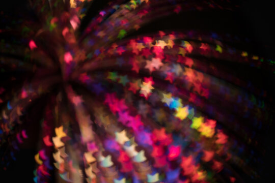 Fireworks shape custom made star shape bokeh