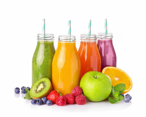 Fresh and natural healthy juices