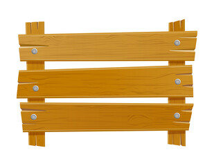 wooden old retro vintage board empty template for design vector illustration