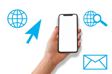 connessi telefono computer mail internet 