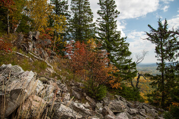autumn in the mountains